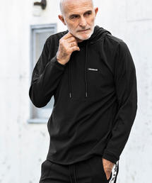 1piu1uguale3 RELAX | 1PIU1UGUALE3 RELAX(ウノピゥウノウグァーレトレ)4WAYストレッチラインロゴプルフーディ(パーカー)