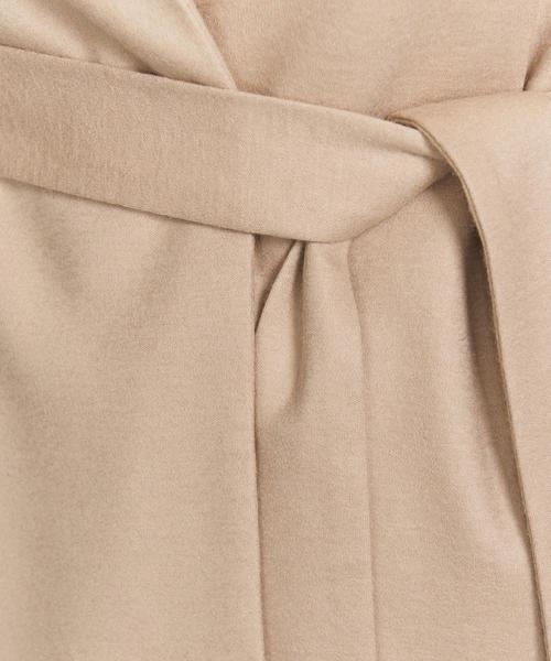 BEAUTY&YOUTH UNITED ARROWS（ビューティーアンドユースユナイテッドアローズ）の「BY スムースカラーレスベルトジャケットо（ノーカラージャケット・レディース・ベージュ/モカ・MEDIUM/SMALL）」の11枚目の写真