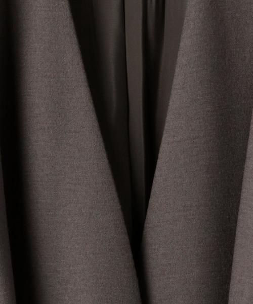 BEAUTY&YOUTH UNITED ARROWS（ビューティーアンドユースユナイテッドアローズ）の「BY スムースカラーレスベルトジャケットо（ノーカラージャケット・レディース・ベージュ/モカ・MEDIUM/SMALL）」の19枚目の写真