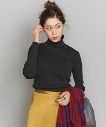 BEAUTY&YOUTH UNITED ARROWS | BY コットンワッフルタートルネックカットソーо(Tシャツ/カットソー)