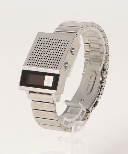 NIXON ニクソン デジタル時計 ドーク USB充電 シルバー
