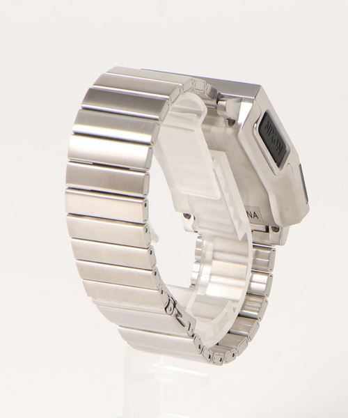 NIXON DORK TOO シルバー デジタル腕時計