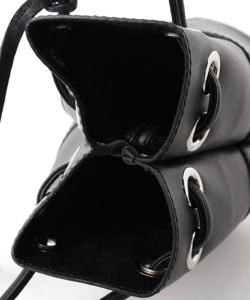 marco masi（マルコマージ）の「MARCO MASI/マルコ マージ SLANG ROCCIA【MAISON SPECIAL/メゾンスペシャル】（ハンドバッグ・レディース・ブラック/ホワイト/マルチ・FREE）」の6枚目の写真