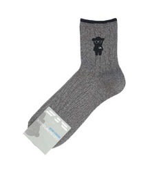 EMPORIO ARMANI メンズ マンガベア ショートリブソックス 02322386