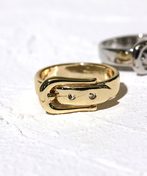 florist(フローリスト)の「【2種展開】ボリュームデザインリング(リング・レディース・シルバー系その他/ゴールド系その他/シルバー系その他2/ゴールド系その他2/シルバー系その他3/ゴールド系その他3・FREE)」の1枚目の写真