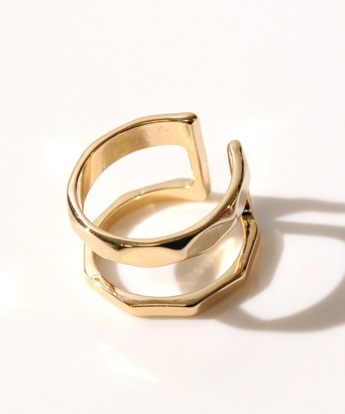 florist(フローリスト)の「【2種展開】ボリュームデザインリング(リング・レディース・シルバー系その他/ゴールド系その他/シルバー系その他2/ゴールド系その他2/シルバー系その他3/ゴールド系その他3・FREE)」の14枚目の写真