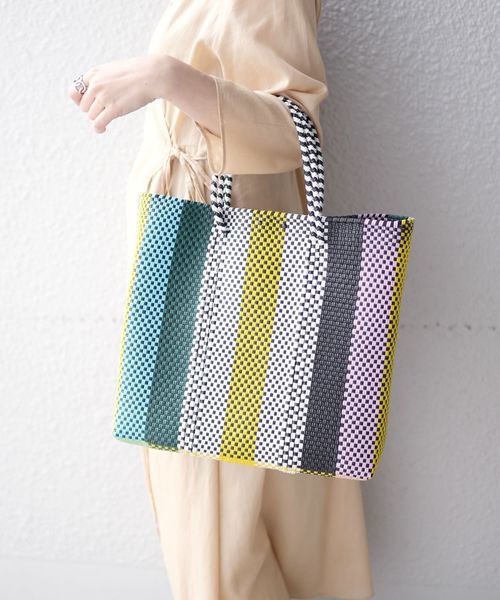 SHIPS（シップス）の「Diminutivo:メルカドCANASTO M◇（かごバッグ