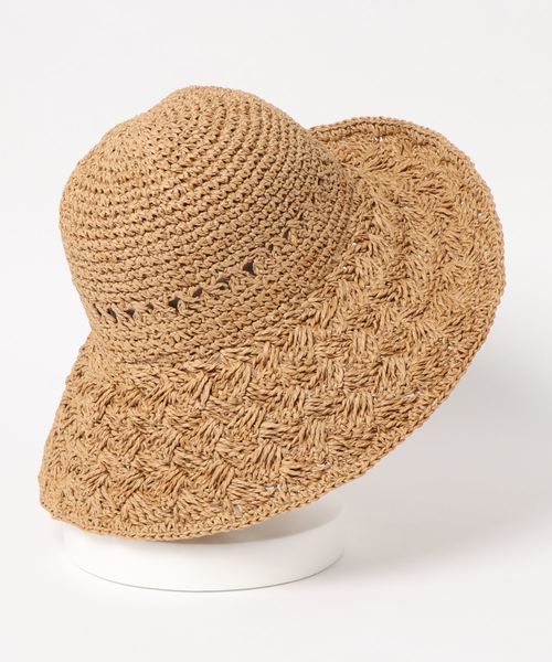 LOWRYS FARM(ローリーズファーム)の「コマアミHAT 867198(ハット・レディース・アイボリー・FREE)」の2枚目の写真