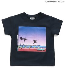 BREEZE（ブリーズ）の「/永井博コラボ フォトTシャツ_吸汗速乾