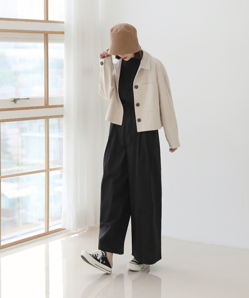 by muni:r（バイ ムニール）の「カジュアルモード　ベーシック バケットハット（ハット・レディース・ブラック/ブラウン/ライトパープル・ONE SIZE）」の18枚目の写真