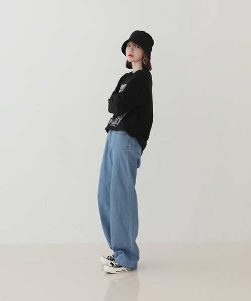 by muni:r（バイ ムニール）の「カジュアルモード　ベーシック バケットハット（ハット・レディース・ブラック/ブラウン/ライトパープル・ONE SIZE）」の21枚目の写真