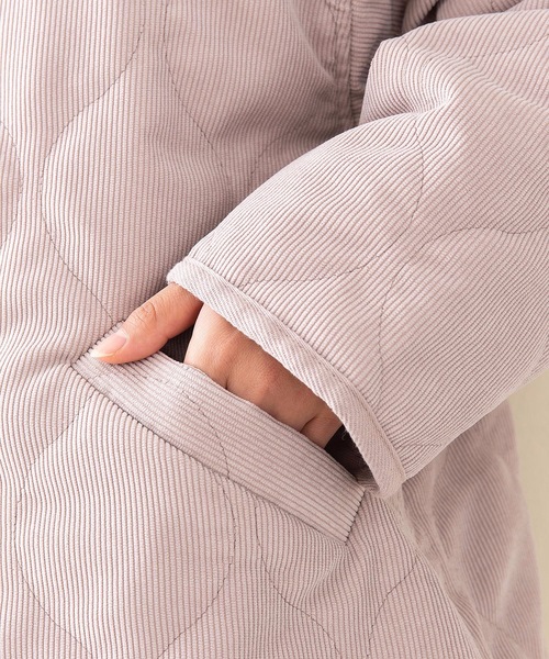 キルトノーカラー コーデュロイジャケット ウェーブキルティングジャケット Outdoor Products Apparel アウトドアプロダクツ Outdoor Products 公式通販サイト