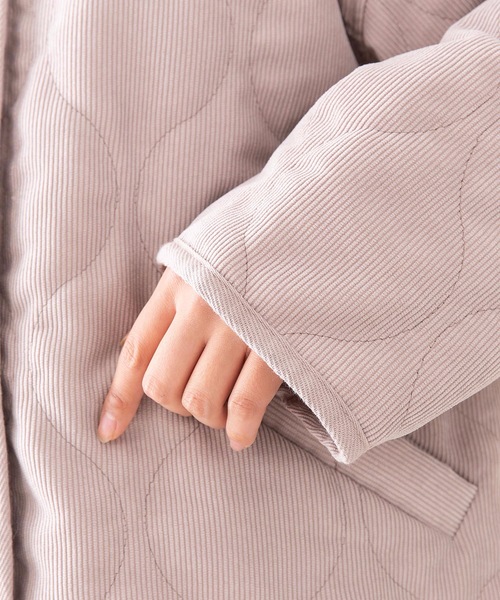 キルトノーカラー コーデュロイジャケット ウェーブキルティングジャケット Outdoor Products Apparel アウトドアプロダクツ Outdoor Products 公式通販サイト