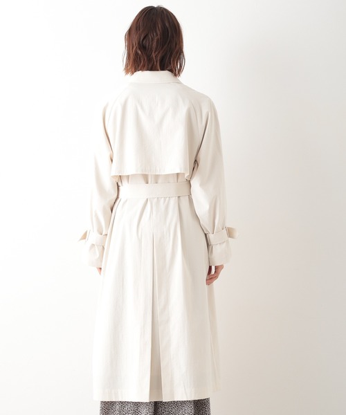 LEPSIM（レプシィム）の「ロングテーラードコート　924791（トレンチコート・レディース・ベージュ/アイボリー/ミント・FREE）」の9枚目の写真