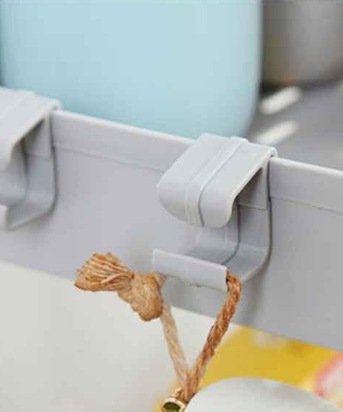 aimoha（アイモハ）の「可動式4段収納ラックカート（収納グッズ・メンズ・ベージュ/ピンク/ホワイト/グレー/ブラック・4）」の15枚目の写真