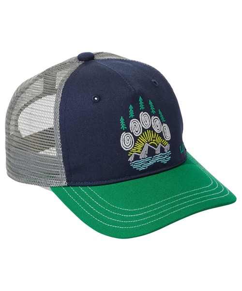 L.L.Bean（エルエルビーン）の「キッズ・トラッカー・ハット（キャップ・キッズ・グリーン/ブルー系その他/ブルーグリーン/ヘザーグレー/ライトブルー/グリーン系その他/ブルー系その他2/レッド系その他/ピンク系その他/グリーン系その他2/ブルー系その他3/マルチ/ブルー系その他4/パープル系その他/ブルー系その他5/ブラック系その他/グリーン系その他4/レッド系その他2・OSFA）」の5枚目の写真