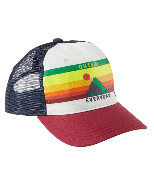 L.L.Bean（エルエルビーン）の「キッズ・トラッカー・ハット（キャップ・キッズ・グリーン/ブルー系その他/ブルーグリーン/ヘザーグレー/ライトブルー/グリーン系その他/ブルー系その他2/レッド系その他/ピンク系その他/グリーン系その他2/ブルー系その他3/マルチ/ブルー系その他4/パープル系その他/ブルー系その他5/ブラック系その他/グリーン系その他4/レッド系その他2・OSFA）」の17枚目の写真