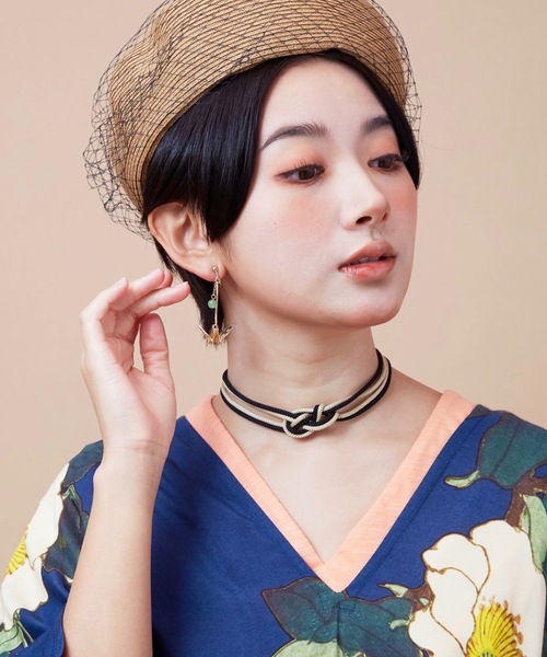 倭物やカヤ（ワモノヤカヤ）の「【倭物やカヤ】霞襦袢 中着（Tシャツ/カットソー・レディース・エンジ/ネイビー/ミント/スミクロ/ライトグレー/ブルー/ダークネイビー/ライトパープル/コーラル・FREE）」の22枚目の写真