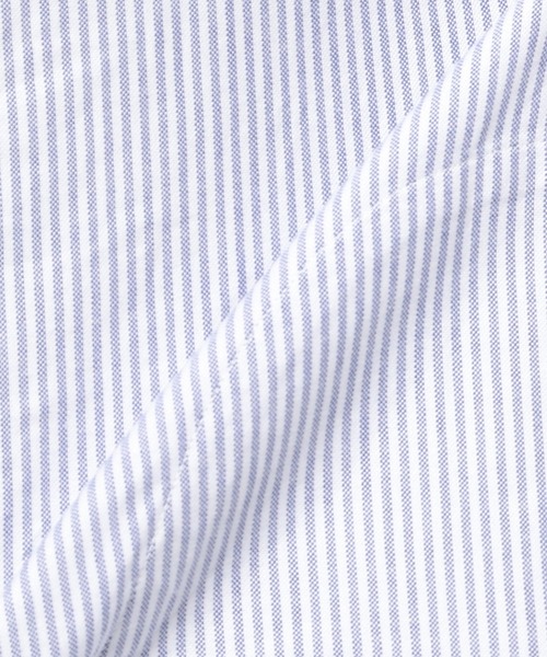 DANTON(ダントン)の「【DANTON(ダントン)】ストライプバンドカラーシャツ(シャツ/ブラウス・メンズ・グレー/ネイビー・MEDIUM/LARGE)」の8枚目の写真