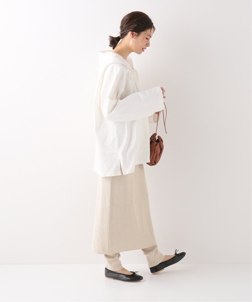 IENA(イエナ)の「ワッフルレギンスパンツ(その他パンツ・レディース・オートミール/ブラック系その他・38/36)」の6枚目の写真