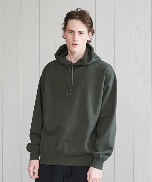 H　BEAUTY&YOUTH UNITED ARROWS（エイチビューティーアンドユースユナイテッドアローズ）の「＜H＞SWEAT HOODIE/パーカー（パーカー・メンズ・ホワイト/ライトグレー/オリーブ・SMALL/MEDIUM/LARGE）」の3枚目の写真