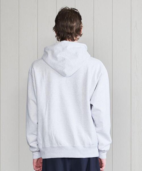H　BEAUTY&YOUTH UNITED ARROWS（エイチビューティーアンドユースユナイテッドアローズ）の「＜H＞SWEAT HOODIE/パーカー（パーカー・メンズ・ホワイト/ライトグレー/オリーブ・SMALL/MEDIUM/LARGE）」の9枚目の写真