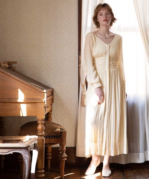 mangata（モンガータ）の「Corset dress（ワンピース・レディース・ピンク/アイボリー/パープル・SMALL/MEDIUM）」の4枚目の写真