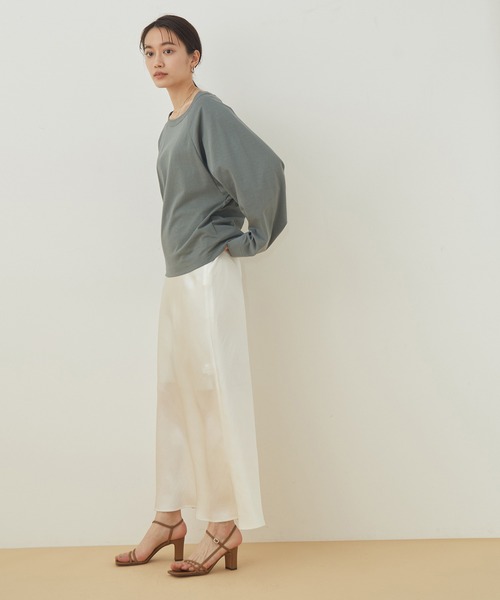 ADAM ET ROPE'（アダムエロペ）の「アシメラインストラップサンダル（サンダル・レディース・オフホワイト/キャメル/ピンク・22.5cm/23.0cm/23.5cm/24.0cm/24.5cm）」の14枚目の写真