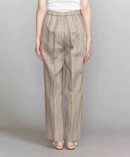 BEAUTY&YOUTH UNITED ARROWS（ビューティーアンドユースユナイテッドアローズ）の「BY ヘリンボーンイージータックワイドパンツ（その他パンツ・レディース・ベージュ/ケリー・SMALL/MEDIUM）」の4枚目の写真