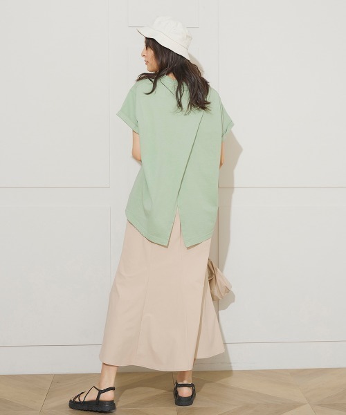 LIPSTAR（リップスター）の「【セット商品】サコッシュ付き撥水フレアスカート（スカート・レディース・ピンク/ベージュ/ブラック・M）」の17枚目の写真