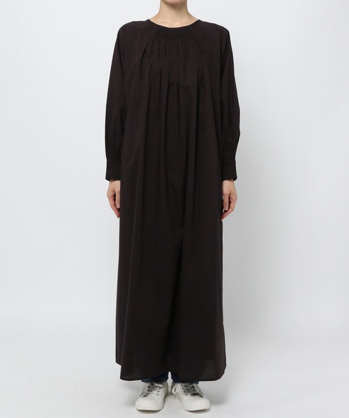 niko and...（ニコアンド）の「2WAYタックワンピース【インスタグラマーコラボ】（ワンピース・レディース・ブラック/オフホワイト/イエロー・FREE）」の5枚目の写真