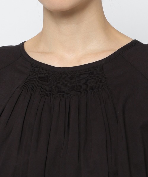 niko and...（ニコアンド）の「2WAYタックワンピース【インスタグラマーコラボ】（ワンピース・レディース・ブラック/オフホワイト/イエロー・FREE）」の14枚目の写真