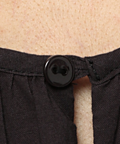 niko and...（ニコアンド）の「2WAYタックワンピース【インスタグラマーコラボ】（ワンピース・レディース・ブラック/オフホワイト/イエロー・FREE）」の6枚目の写真