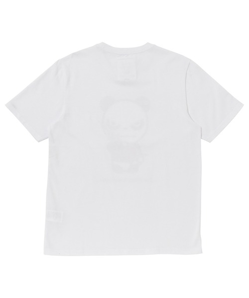HIPANDA（ハイパンダ）の「HIPANDA ハイパンダ メンズ  オリエンタルパールタワー・プリント 半袖Tシャツ（Tシャツ/カットソー・メンズ・ホワイト/ブラック・LARGE/X-LARGE/XX-LARGE/SMALL/MEDIUM）」の10枚目の写真