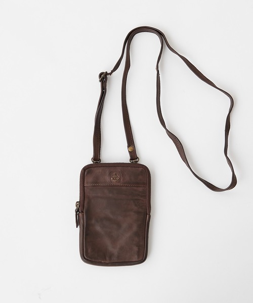 BEARDSLEY（ビアズリー）の「”HARBOUR 2nd”レザーミニバック（トートバッグ・レディース・ブラック/キャメル/カーキ/ピンク/ブラウン・FREE）」の3枚目の写真