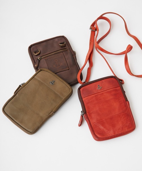 BEARDSLEY（ビアズリー）の「”HARBOUR 2nd”レザーミニバック（トートバッグ・レディース・ブラック/キャメル/カーキ/ピンク/ブラウン・FREE）」の6枚目の写真