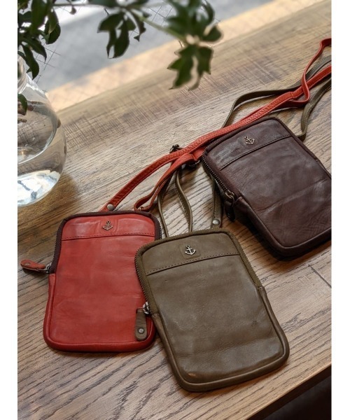 BEARDSLEY（ビアズリー）の「”HARBOUR 2nd”レザーミニバック（トートバッグ・レディース・ブラック/キャメル/カーキ/ピンク/ブラウン・FREE）」の11枚目の写真