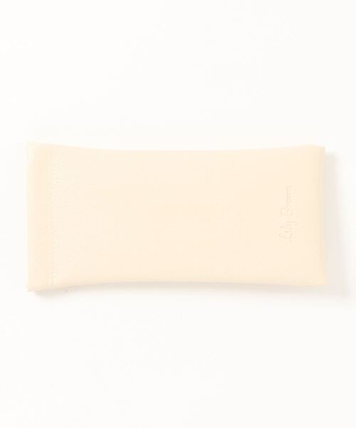 LILY BROWN（リリーブラウン）の「ブルーライトカット縁メガネ（メガネ・レディース・クリア/ブラック・FREE）」の8枚目の写真