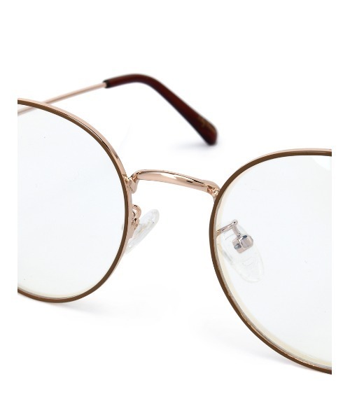 LILY BROWN（リリーブラウン）の「ブルーライトカット縁メガネ（メガネ・レディース・クリア/ブラック・FREE）」の10枚目の写真