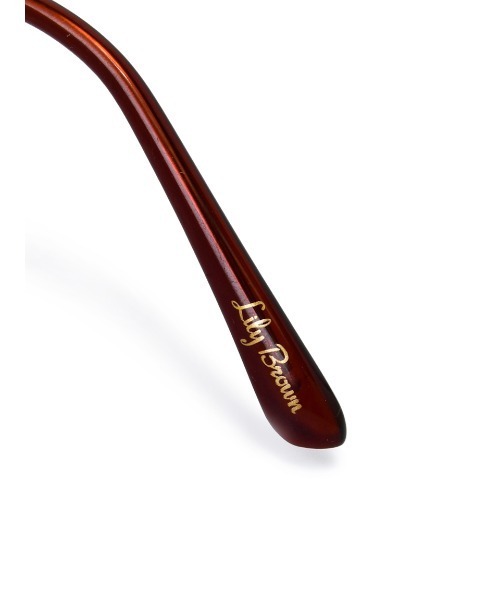 LILY BROWN（リリーブラウン）の「ブルーライトカット縁メガネ（メガネ・レディース・クリア/ブラック・FREE）」の7枚目の写真