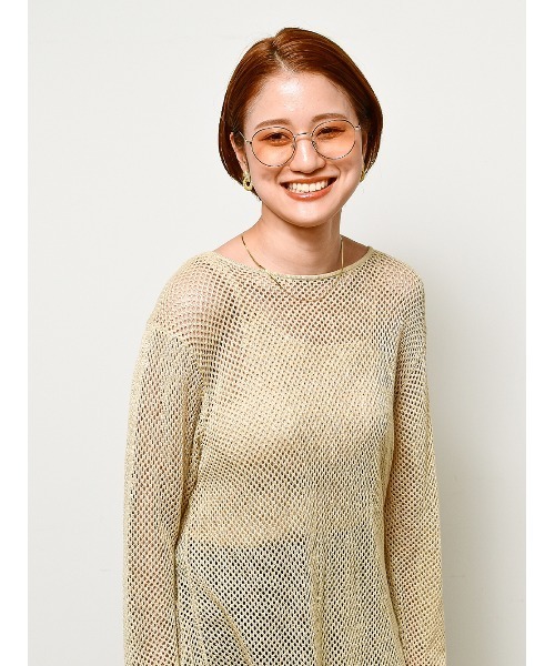 LILY BROWN（リリーブラウン）の「ブルーライトカット縁メガネ（メガネ・レディース・クリア/ブラック・FREE）」の12枚目の写真