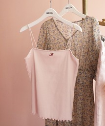 one after another NICE CLAUP | アルファベット刺繍ロゴキャミソール(キャミソール)