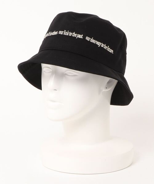 CONVERSE STARS（コンバーススターズ）の「モチーフバケットハット（ハット・レディース・ブラック/ネイビー/ベージュ・FREE）」の2枚目の写真