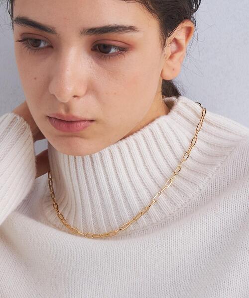 green label relaxing（グリーンレーベルリラクシング）の「チェーン トグル 3WAY ネックレス（ネックレス・レディース・ゴールド/シルバー・FREE）」の12枚目の写真