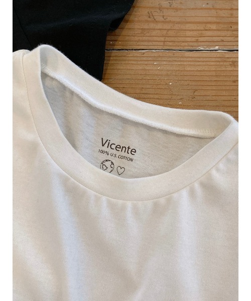 Vicente（ヴィセンテ）の「Vicente 2pac BASIC TEE（Tシャツ/カットソー・レディース・その他1・FREE）」の13枚目の写真