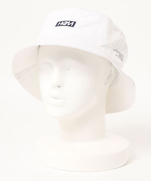 HeM（ヘム）の「【 HeM / ヘム 】 刺繍 ロゴ バケット ハット（ハット・レディース・ネイビー系/ホワイト系その他/ブラック/ベージュ/ブラック系その他/ホワイト・FREE）」の9枚目の写真