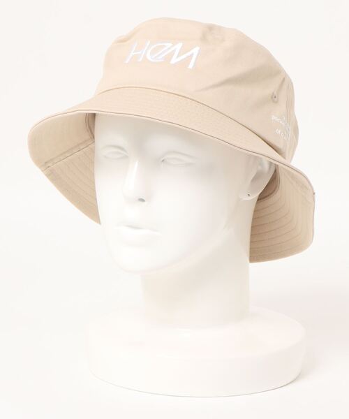 HeM（ヘム）の「【 HeM / ヘム 】 刺繍 ロゴ バケット ハット（ハット・レディース・ネイビー系/ホワイト系その他/ブラック/ベージュ/ブラック系その他/ホワイト・FREE）」の12枚目の写真