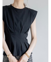 amel | タックデザイントップス(Tシャツ/カットソー)