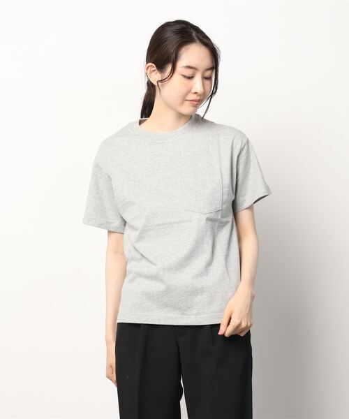 GAP（ギャップ）の「ポケットtシャツ（Tシャツ/カットソー・レディース・ブラック/ホワイト/ネイビー/ミント/ブルー系その他/ライトグレー・XS/S/M/L/XL/XXS）」の4枚目の写真