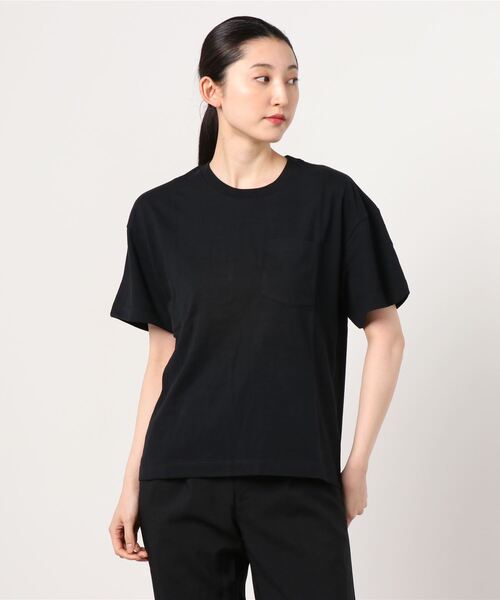 GAP（ギャップ）の「ポケットtシャツ（Tシャツ/カットソー・レディース・ブラック/ホワイト/ネイビー/ミント/ブルー系その他/ライトグレー・XS/S/M/L/XL/XXS）」の3枚目の写真